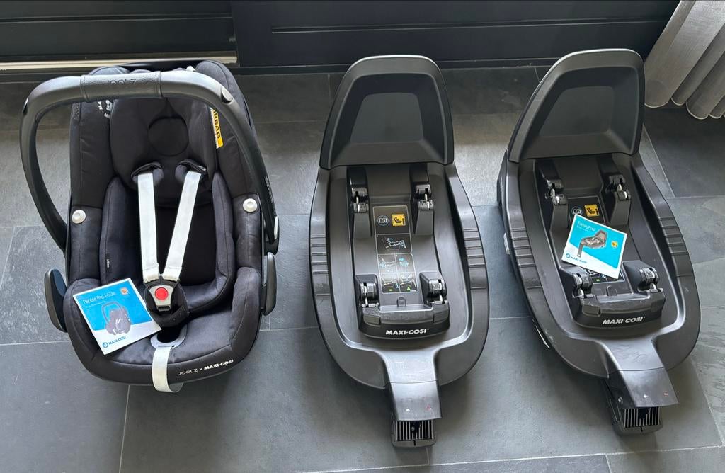 Joolz Maxi-Cosi Pebble Pro - inclusief familyFix2, Kinderen en Baby's, Autostoeltjes, Ophalen, Zo goed als nieuw, Isofix, 0 t/m 13 kg