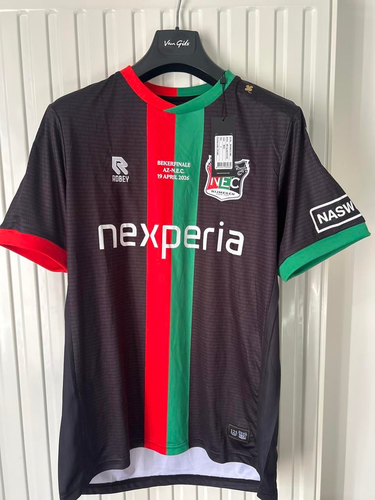 NEC Bekerfinale shirt 2026 Maat M - Ruilen/Te Koop, Ophalen, Nieuw, Maat 38/40 (M), Zwart