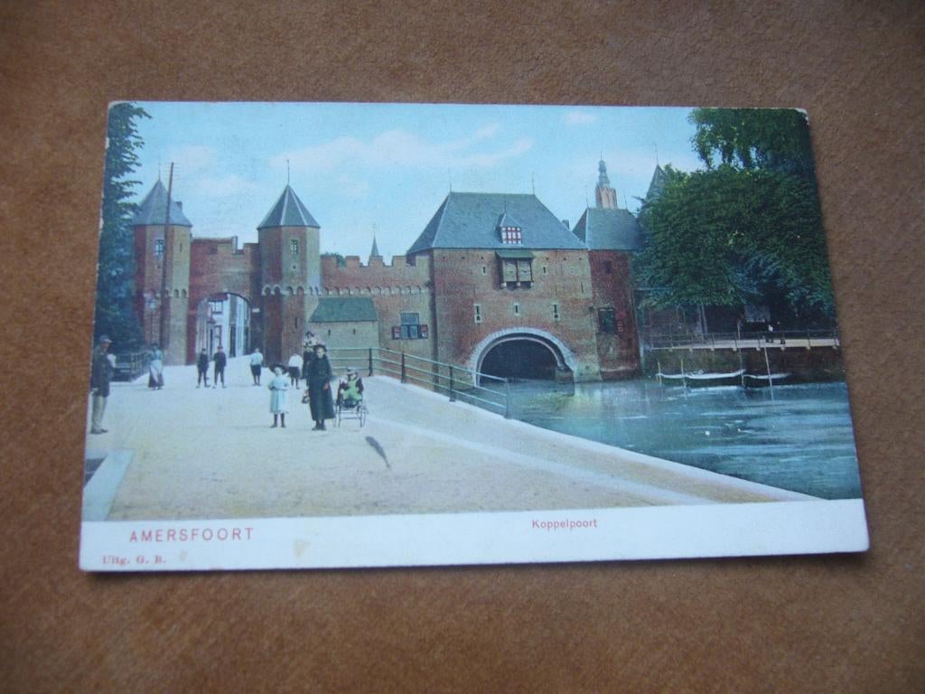 AMERSFOORT  =  KOPPELPOORT   BRIEFKAART, Ophalen of Verzenden, Voor 1920, Gelopen, Utrecht