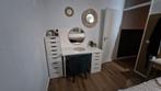 Bureau met make-upkasten - Make-uptafel - Ikea Alex ladeblok, Huis en Inrichting, Bureaus, Ophalen, Zo goed als nieuw, Bureau