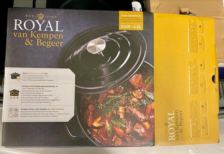 Braadpan 24 cm Royal van Kempen en Begeer - Nieuw, Huis en Inrichting, Keuken | Potten en Pannen, Nieuw, Koekenpan of Braadpan