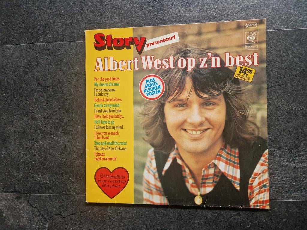 albert west lp, Cd's en Dvd's, Vinyl | Pop, Ophalen of Verzenden, Zo goed als nieuw, Overige formaten