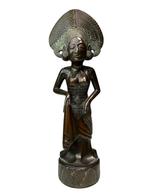 Legong danseres Dewi Sri brons beeld Bali Art Deco # 9668, Antiek en Kunst, Antiek | Koper en Brons, Ophalen of Verzenden, Brons