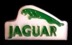 Jaguar pin groen-wit epoxy, Verzenden, Nieuw, Transport, Speldje of Pin