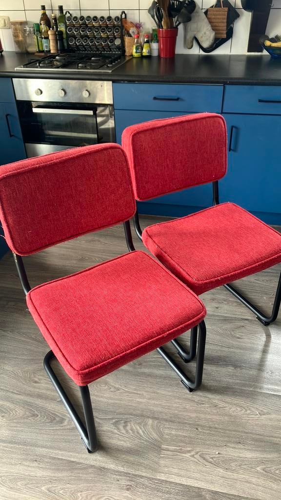 Eetstoelen, Ophalen, Zo goed als nieuw, Stof