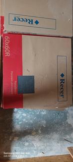 Tegels recer antraciet 60x60cm., Doe-het-zelf en Verbouw, Tegels, Ophalen, 60 cm of meer, Nieuw, Vloertegels