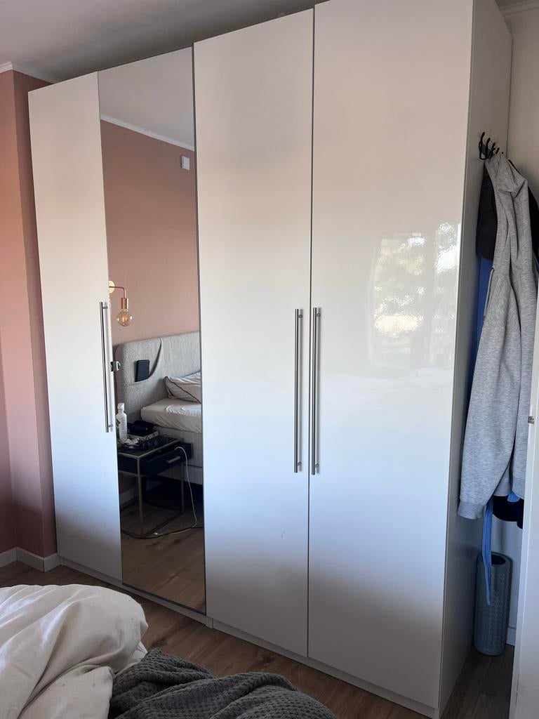 Fardal Hoogglans wit pax kast deuren 3 stuks 229cm, Huis en Inrichting, Kasten | Kledingkasten, Ophalen, Gebruikt, 200 cm of meer