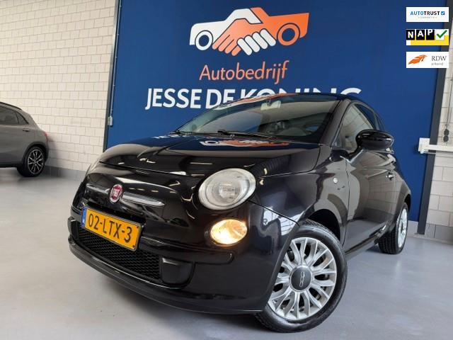 Fiat 500 1.2 Pop Automaat / bj.2010 / kleur: zwart / Airco /, Euro 5, Gebruikt, 1242 cc, 4 cilinders