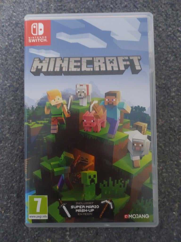Minecraft - Nintendo switch, Spelcomputers en Games, Online, Overige genres, 1 speler, Ophalen of Verzenden