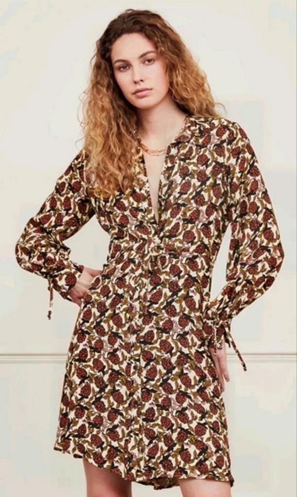 Fabienne Chapot Frida Bow jurk maat 36  *nieuw, Kleding | Dames, Fabienne Chapot, Ophalen of Verzenden, Nieuw, Maat 36 (S)