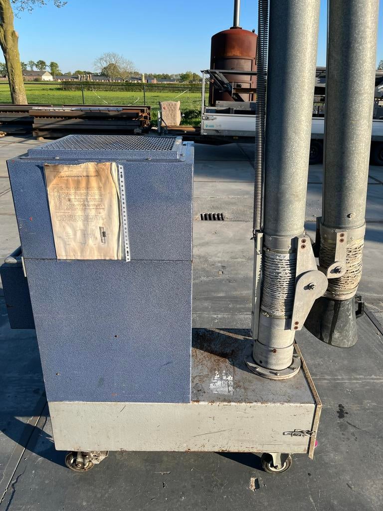 Mobiele las afzuiging 220V met origineel boekje, Doe-het-zelf en Verbouw, Ventilatie en Afzuiging, Ophalen, Afzuiger