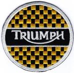 Triumph stoffen opstrijk patch embleem #2, Ophalen of Verzenden, Nieuw