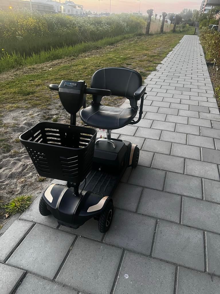 Scootmobiel Plaza Go Elite (inklapbaar), Ophalen of Verzenden, Zo goed als nieuw, 10 km/u of minder