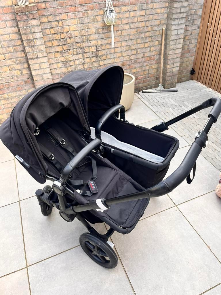 Bugaboo donkey 3 duo, Kinderen en Baby's, Kinderwagens en Combinaties, Ophalen, Gebruikt, Bugaboo, Luchtbanden
