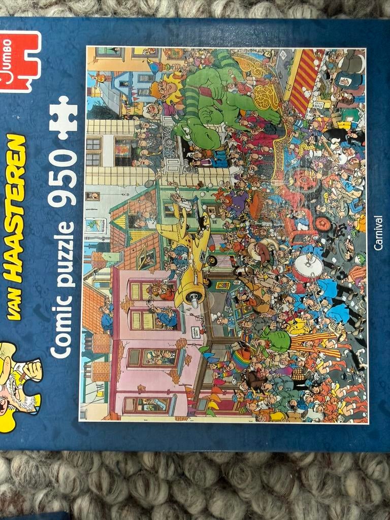 Jan van Haasteren Carnaval puzzel 950 stukjes, Ophalen, 500 t/m 1500 stukjes, Gebruikt, Legpuzzel