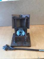 Vintage houten inktpot met pen (bureauset /inktstel), Antiek en Kunst, Ophalen of Verzenden