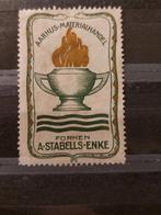 Denemarken Cinderella Reclamezegel - Aarhus Materialhandel, Ophalen of Verzenden, Denemarken, Postfris