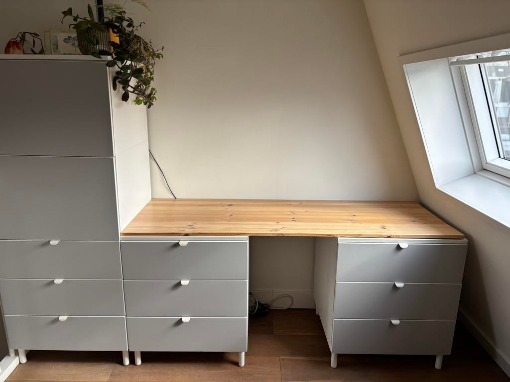 Ikea Platsa x Skatval set, eventueel met plank, Ophalen, Zo goed als nieuw, 25 tot 50 cm, Minder dan 100 cm