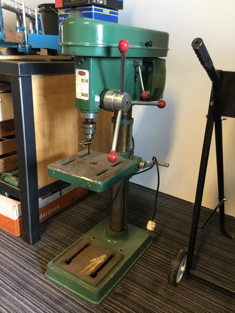 Kolomboormachine, zwaar model, Doe-het-zelf en Verbouw, Gereedschap | Boormachines, Ophalen of Verzenden, Gebruikt, 400 tot 600 watt