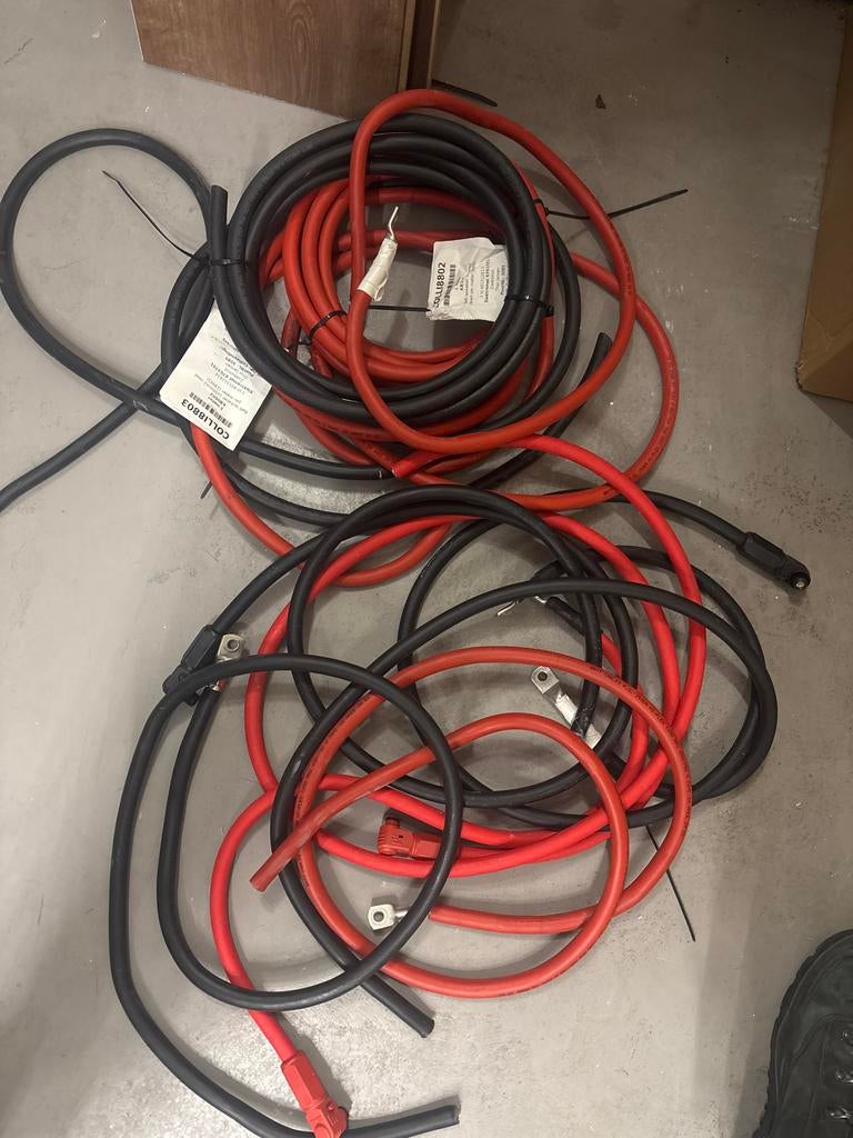 Diverse 35 en 50 mm accu laskabel met en zonder aansluiting, Ophalen of Verzenden, Nieuw, 250 ampère of meer, Overige typen