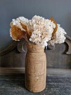 Oude houten pot kruik. Nepalese pot. Sober landelijk, Ophalen, Hout, ., Nieuw