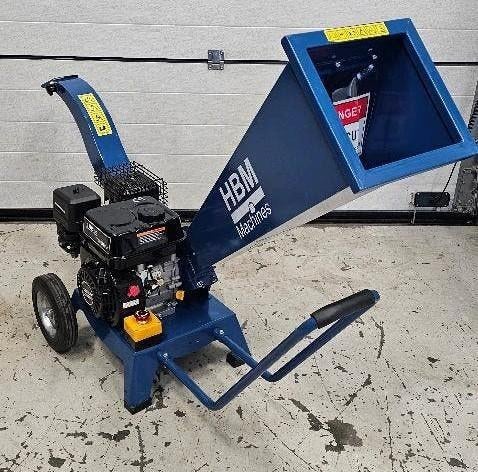 HBM Hakselaar - Houtversnipperaar 196 cc - 6,5 pk - 4 takt.