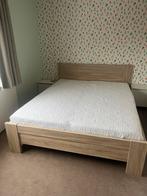 Tweepersoonsbed 160x200 incl lattenbodem, Huis en Inrichting, Ophalen, Tweepersoons, Zo goed als nieuw, 160 cm