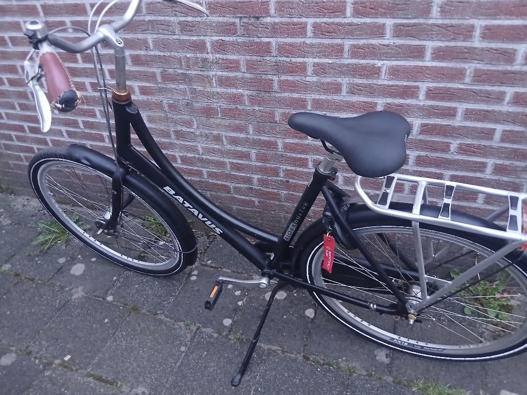 Bataves blockbuster damesfiets  normale hoogte., Fietsen en Brommers, 53 tot 56 cm, Versnellingen, Zo goed als nieuw, Schijfrem
