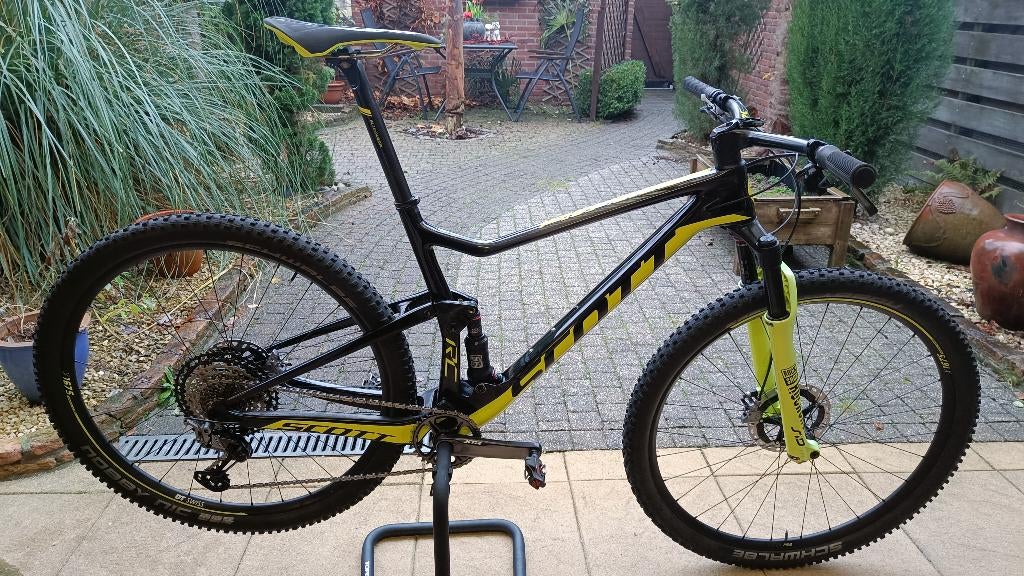 Zeldzame Scott Spark RC 900 Worldcup XTR Maat L, Gebruikt, Fully, Schijfrem, 53 tot 57 cm