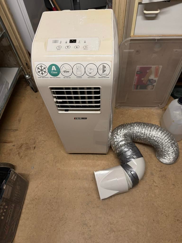 Fairline mobiele airco, Gebruikt, Minder dan 60 m³, 3 snelheden of meer, Ophalen of Verzenden