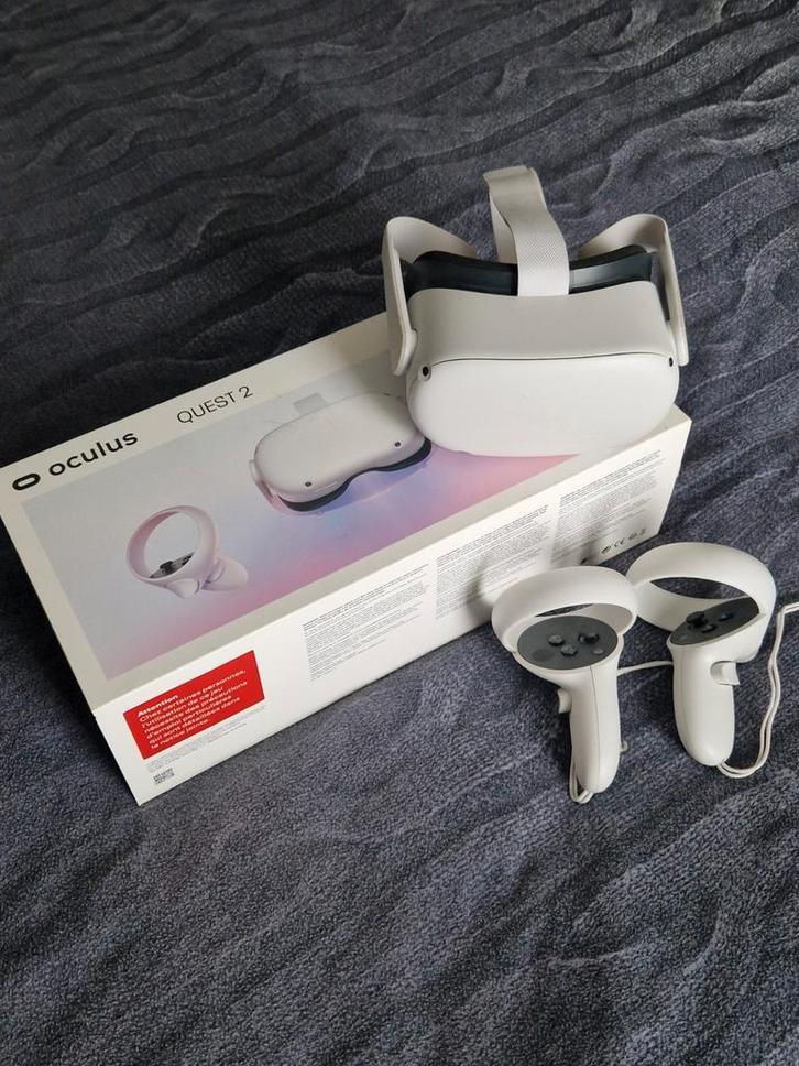 OCULUS QUEST 2 VR, Spelcomputers en Games, Spelcomputers | Nintendo Consoles | Accessoires, Zo goed als nieuw, Switch, Ophalen of Verzenden