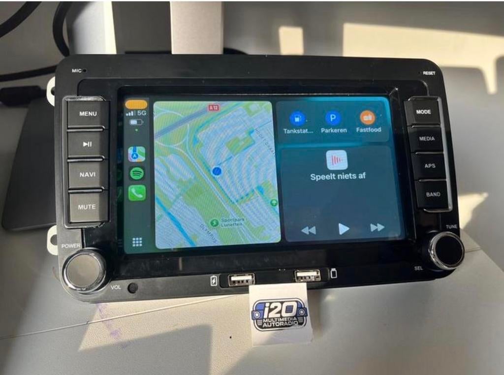 Nieuwe Autoradio Apple CarPlay / Android Auto VW Golf / Polo, Ophalen of Verzenden, Nieuw