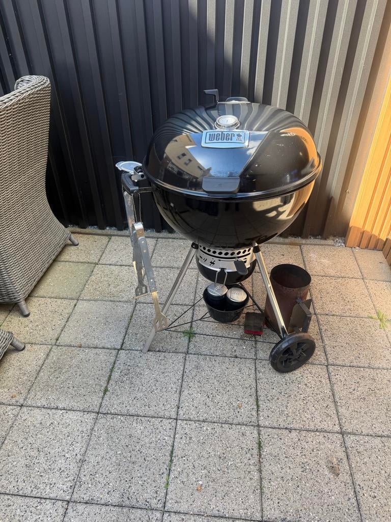 Weber Master-Touch GBS E-5750 Kolen BBQ 57 cm, Ophalen, Gebruikt, Met accessoires
