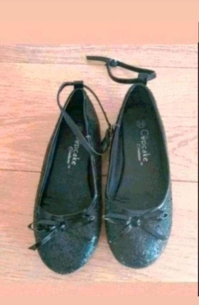 Zwarte glitter schoenen maat 28, Meisje, Schoenen, Ophalen of Verzenden, Zo goed als nieuw