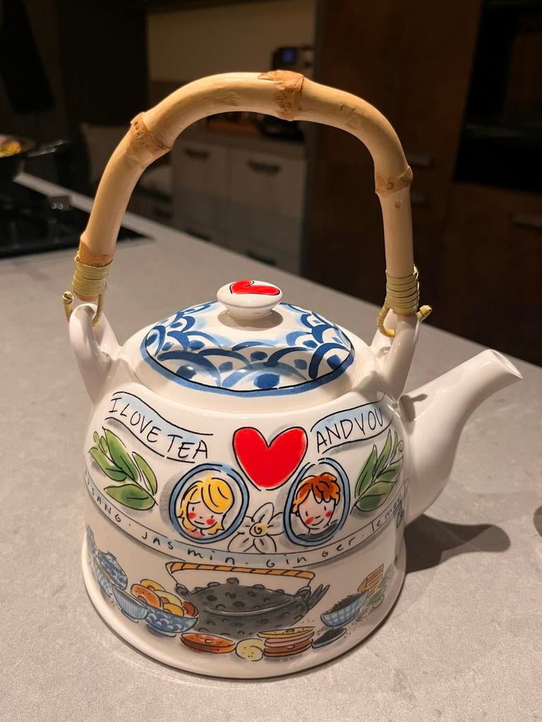 Blond Amsterdam Theepot - Asia Lijn - Zo goed als nieuw, Ophalen, Blond Amsterdam, Keramiek, Overige typen