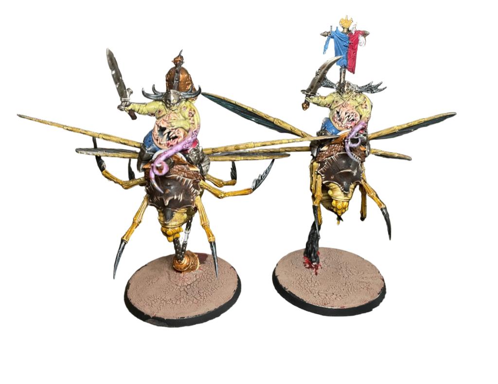 Warhammer Maggotkin of Nurgle Pussgoyle Blightlords, ., Warhammer, Ophalen of Verzenden, Zo goed als nieuw