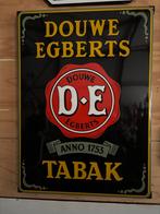 Douwe Egberts Tabak Reclamebord - Vintage Stijl, Ophalen of Verzenden, Zo goed als nieuw, Reclamebord