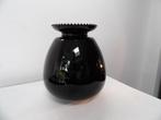 Art Deco Vazen Doyen, zwart opaline glas, Ophalen of Verzenden