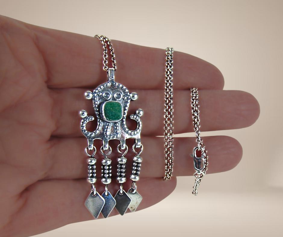 Prachtige KALEVALA KORU Fins zilveren Koltta-Riipus hanger!, Overige voorstellingen, Verzenden, Zo goed als nieuw, X