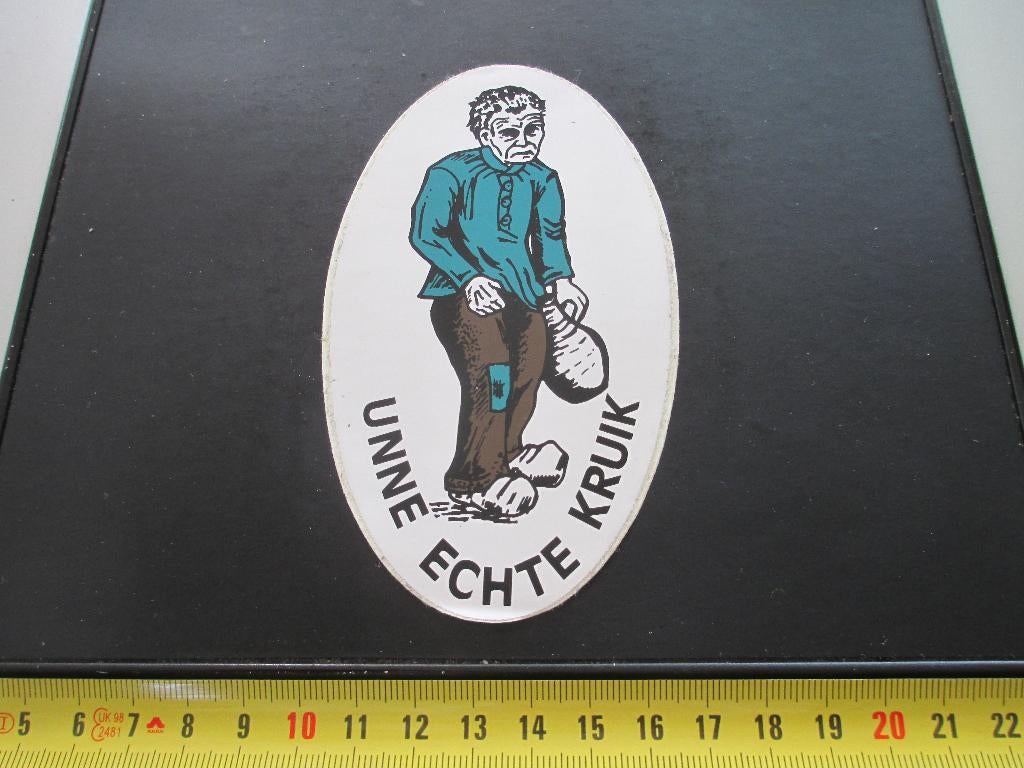 sticker Tilburg Unne echte kruik  Carnaval, Verzamelen, Ophalen, Zo goed als nieuw