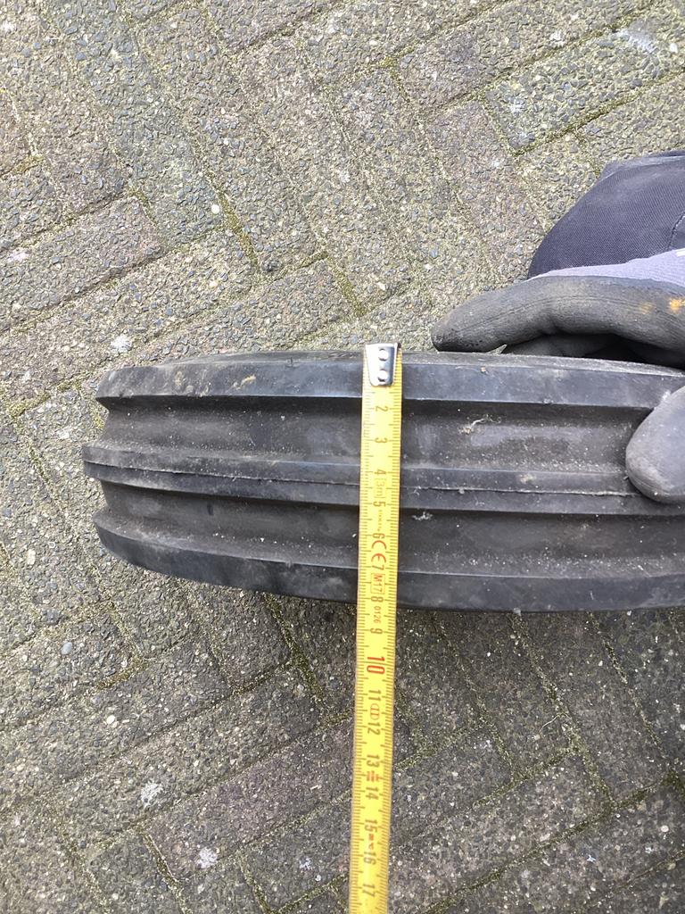 Luchtband voor steekwagen of transportkar - 26 cm diameter, Doe-het-zelf en Verbouw, Transportwagens, Gebruikt, Overige typen