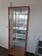 Glazen vitrinekast, Ophalen, Met deur(en), 50 tot 100 cm, 150 tot 200 cm
