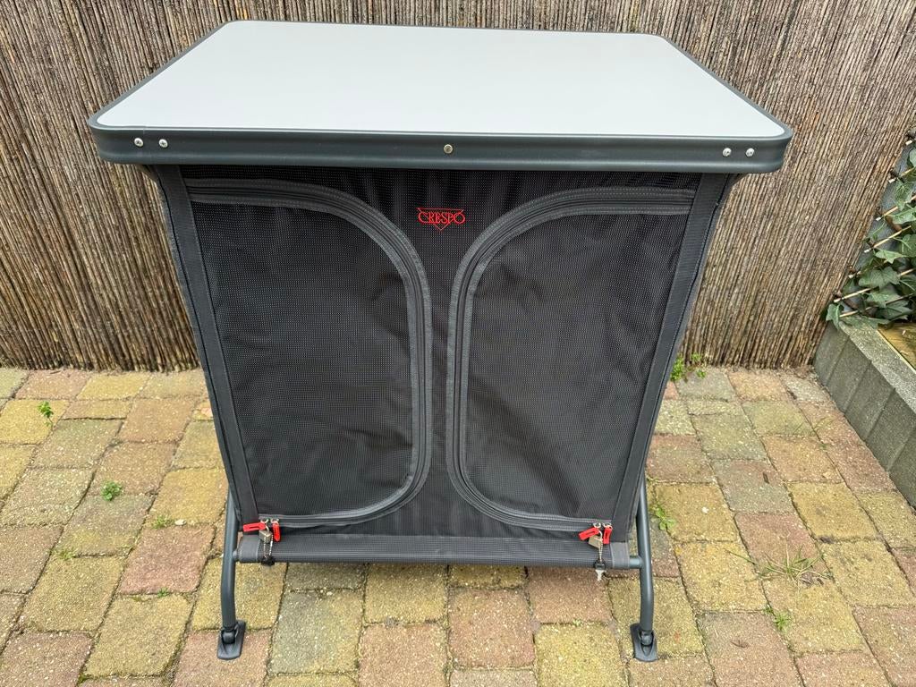 Crespo Campingkast - Opvouwbaar en Compact, Ophalen, Zo goed als nieuw, Campingkast