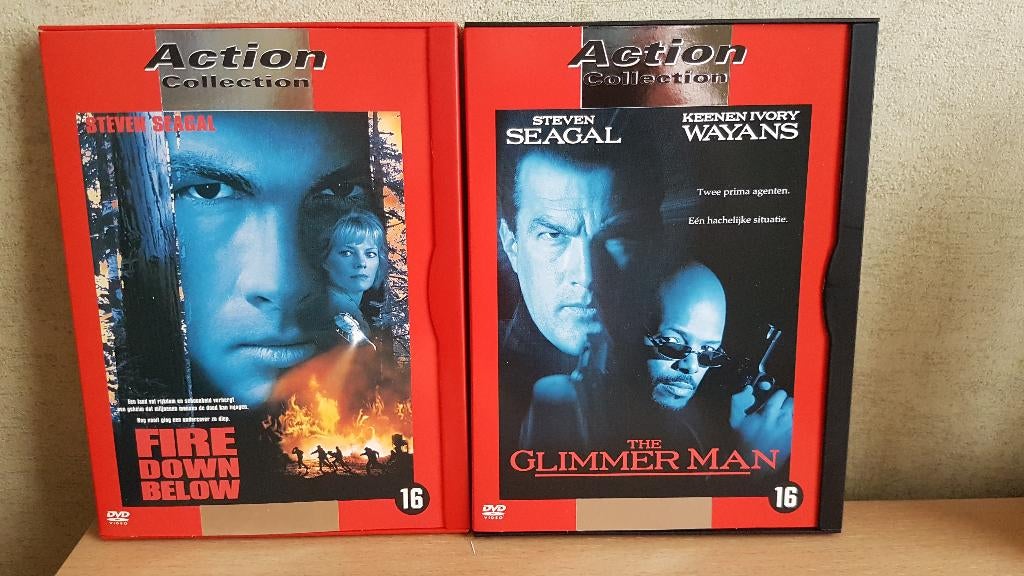 "5x Steven Seagal" / Nieuwstaat!, Alle leeftijden, Ophalen of Verzenden, Zo goed als nieuw, Actie