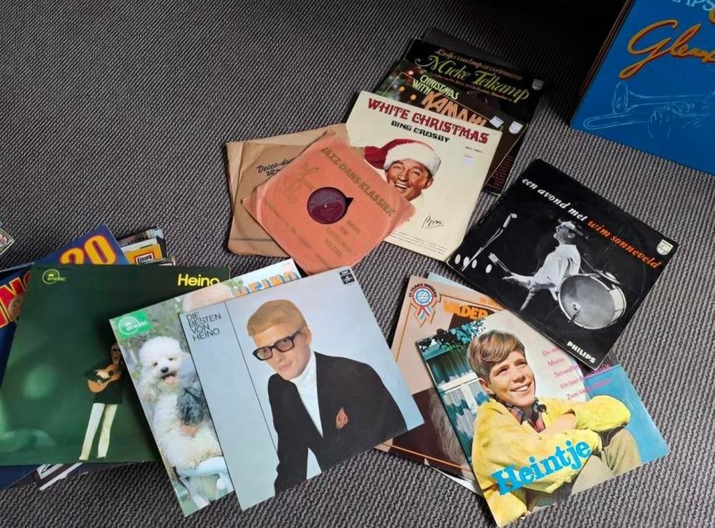 Diversen oude vinyl lp's en verzamelalbums, Ophalen, Gebruikt, Overige formaten