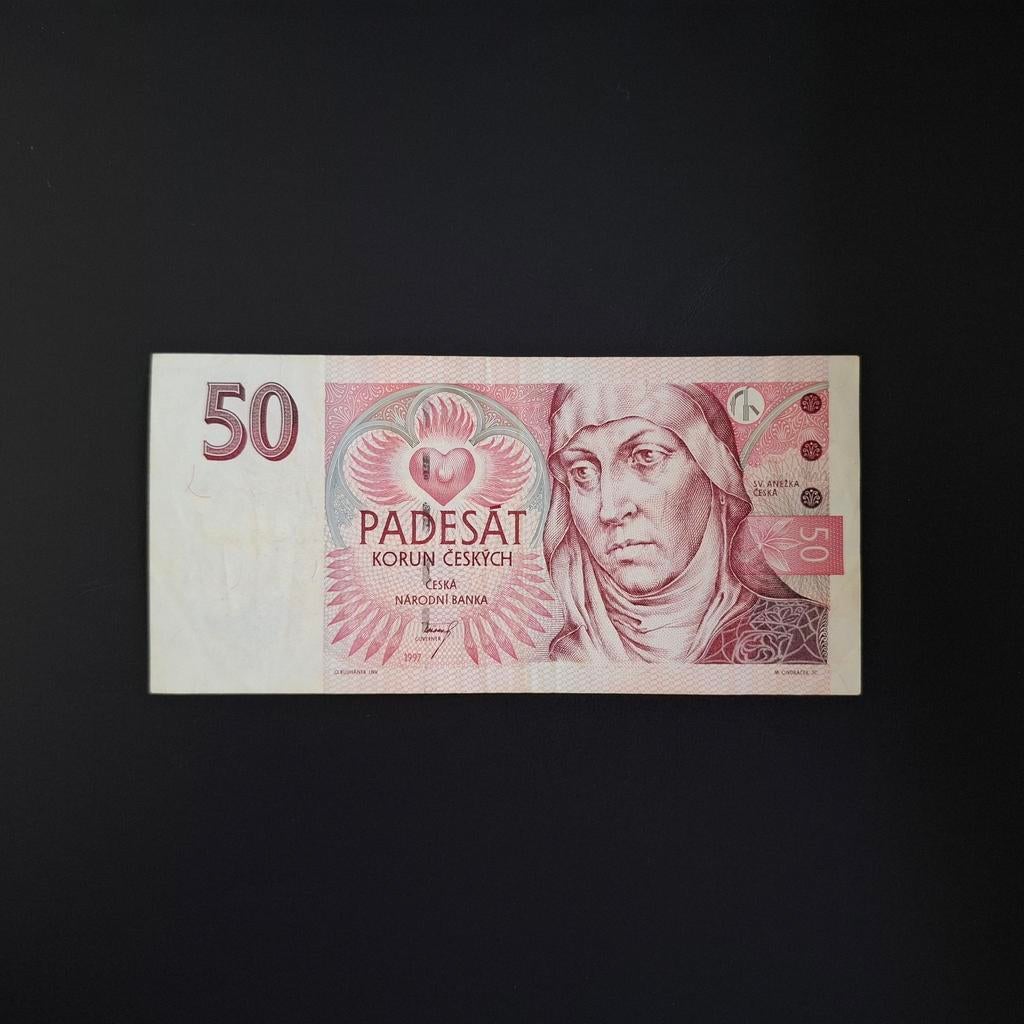 50 kronen Tsjechië #006, Verzenden, Overige landen, Los biljet