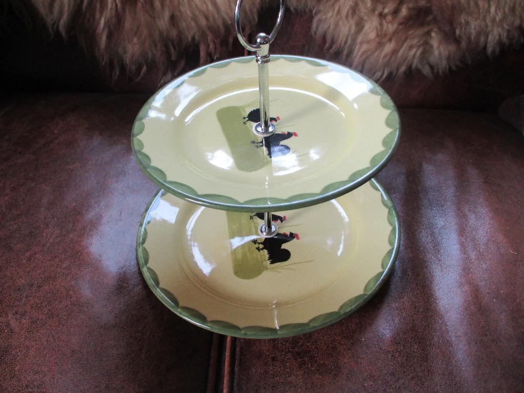 Zeller keramiek kip en haan, o.a. etagere € 50,-- ., Huis en Inrichting, Keramiek, Overige typen, Nieuw, Ophalen of Verzenden