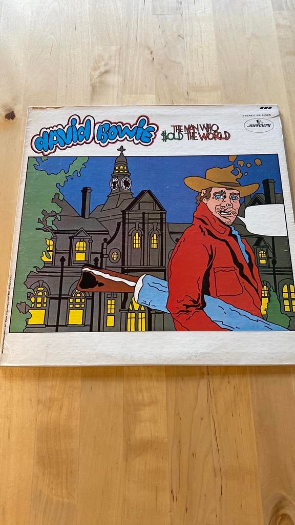 Vinyl lp David Bowie - The man who sold the world, Originele persing, Ophalen of Verzenden, Zo goed als nieuw, 12 inch