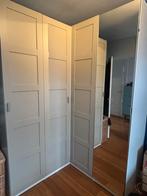 Pax hoekkast met beige deuren, Ophalen, Gebruikt, 200 cm of meer, 50 tot 100 cm