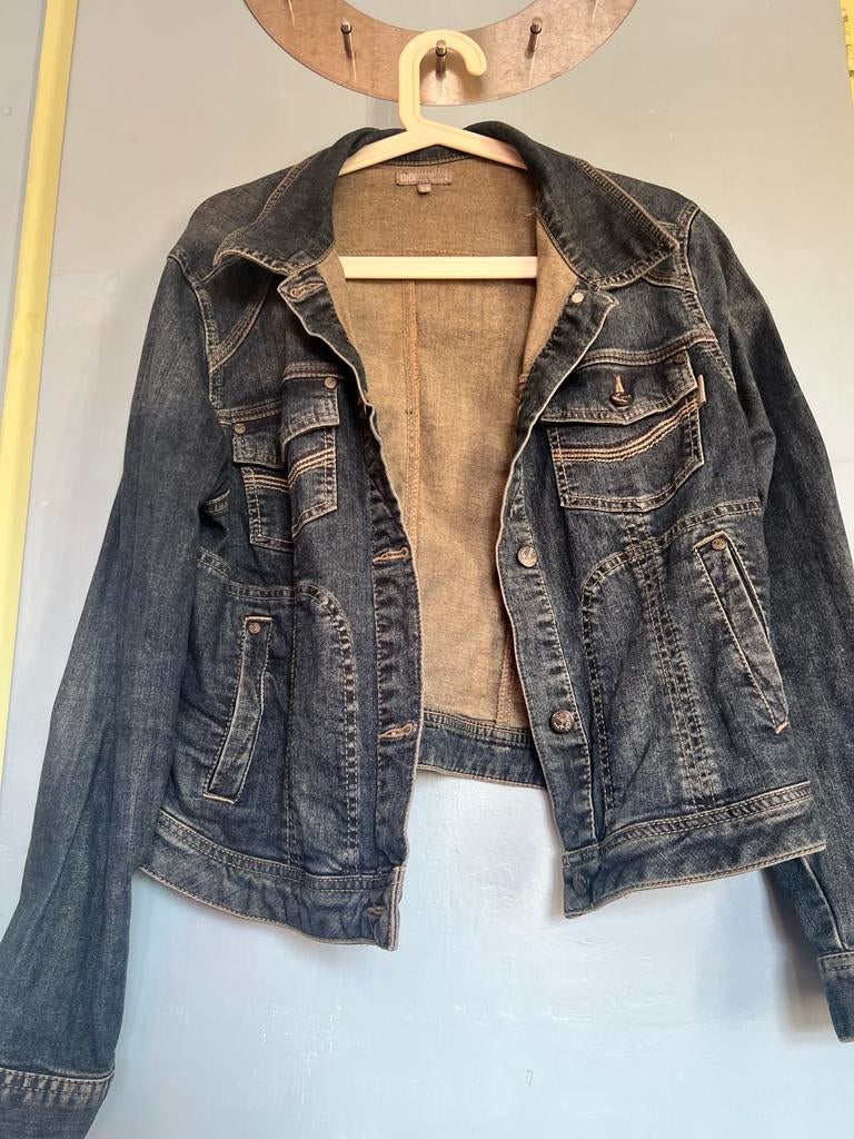 DIDI spijkerjasje XXL, Ophalen of Verzenden, Zo goed als nieuw, Maat 46/48 (XL) of groter, Blauw